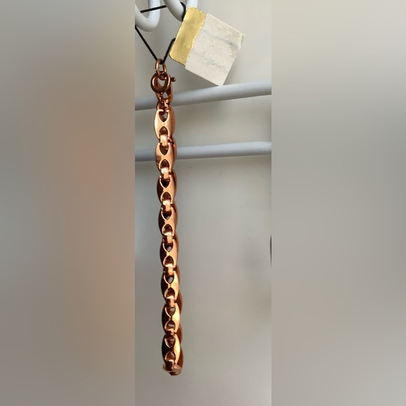 New vintage fancy SOLID COPPER bracelet - Picture 8 of 11